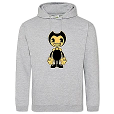 Худи с принтом Бенди - 2XL серый