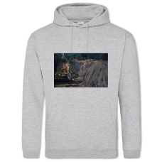 Hoodie with Print Vicar Amelia - 2XL grey