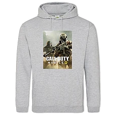 Hoodie with Print Call Of Duty Mobile M - 2XL grey