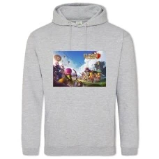 Hoodie with Print Slash Of Slans Saver 3 - 2XL grey