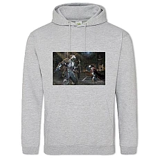 Hoodie with Print Two Gallants - 2XL grey