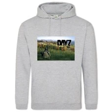 Hoodie with Print Dayz Rest On Field - 2XL grey