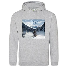 Hoodie with Print Dayz Black Blood - 2XL grey