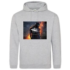 Hoodie with Print Death Is Not An Escape - 2XL grey
