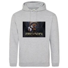 Hoodie with Print Dead By Daylight Demise Of The Faithful - 2XL grey