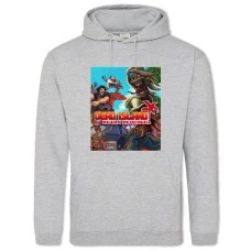 Hoodie with Print Dead Island Retro Revenge - 2XL grey