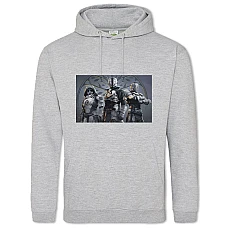 Hoodie with Print Destiny Three Soldiers - 2XL grey