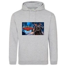 Худи с принтом Финальное Издание - 2XL серый