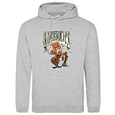 Hoodie with Print Warbucks - 2XL grey