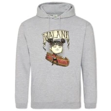 Hoodie with Print Walani - 2XL grey
