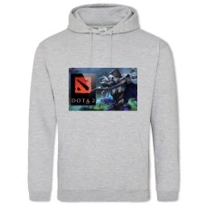 Hoodie with Print Dota 2 Archer - 2XL grey