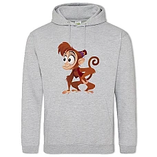 Hoodie with Print Aladdin Abu Kingdom Hearts - 2XL grey