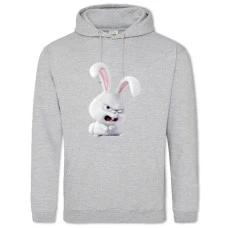 Hoodie with Print The Secret Life Of Pets Snowball - 2XL grey