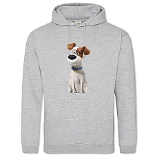 Hoodie with Print The Secret Life Of Pets Max - 2XL grey
