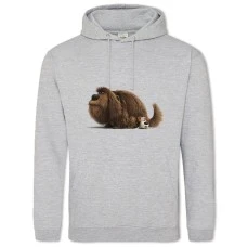 Hoodie with Print The Secret Life Of Pets Max And Duke - 2XL grey