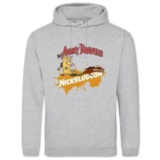 Hoodie with Print Angry Beavers Nickelodeon Version - 2XL grey