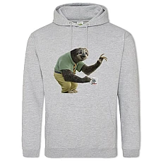Hoodie with Print Zootopia Flash - 2XL grey