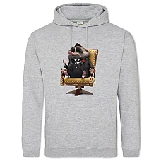 Hoodie with Print Zootopia Mr Big - 2XL grey