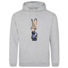 Hoodie with Print Zootopia Judy - 2XL grey