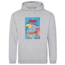 Hoodie with Print Dambo Main Theme - 2XL grey