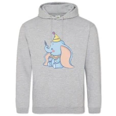 Hoodie with Print Dambo Art Version - 2XL grey