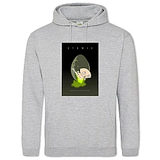 Худи с принтом Гриффины Стюи - 2XL серый