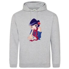 Hoodie with Print Winx Club Musa - 2XL grey