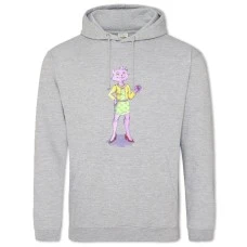 Hoodie with Print Bojack Horseman Princess Carolyn - 2XL grey