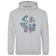 Hoodie with Print Bojack Horseman Mad Chat - 2XL grey