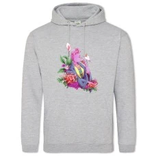 Hoodie with Print Bojack Horseman Beautiful Princess Carolyn - 2XL grey