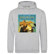 Hoodie with Print Puss In Boots Main Theme - 2XL grey
