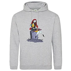 Hoodie with Print The Nightmare Before Christmas Princess - 2XL grey