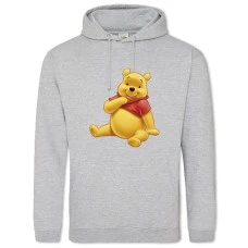 Hoodie with Print Winnie-The-Pooh Winnie - 2XL grey