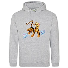 Hoodie with Print Winnie-The-Pooh TIGGer - 2XL grey