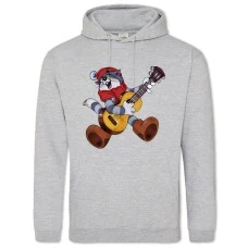 Hoodie with Print Buttermilk Cat Matroskin - 2XL grey