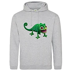 Худі з принтом Рапунсель Ящірка - 2XL сірий