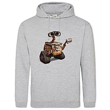 Hoodie with Print Wall-E Hero - 2XL grey