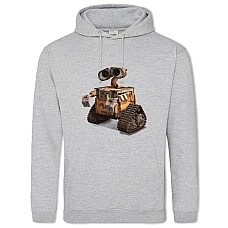 Hoodie with Print Wall-E Robot - 2XL grey