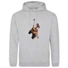 Hoodie with Print Wall-E Main Hero - 2XL grey