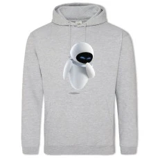 Hoodie with Print Wall-E Eva - 2XL grey