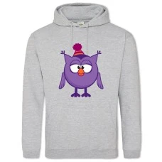 Худи с принтом Смешарики Совунья - 2XL серый