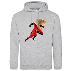 Hoodie with Print The Incredibles Dash - 2XL grey