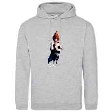 Hoodie with Print The Incredibles Angry Hero - 2XL grey