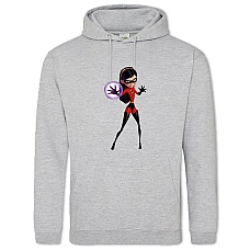 Hoodie with Print The Incredibles Violet Parr - 2XL grey