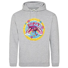 Hoodie with Print Trolls Poppy - 2XL grey