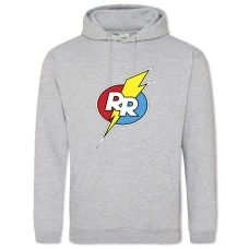 Худи с принтом Чип И Дейл Логотип - 2XL серый