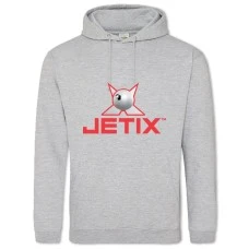 Худи с принтом Джетикс Логотип - 2XL серый
