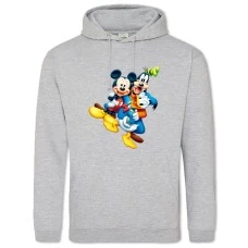 Hoodie with Print Disney Heroes - 2XL grey