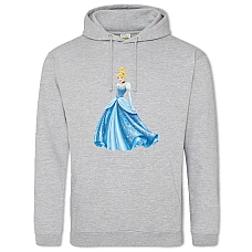 Hoodie with Print Disney Cinderella - 2XL grey
