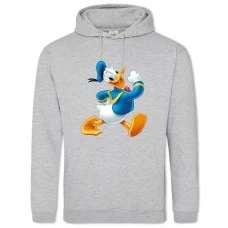 Hoodie with Print Disney Donald Duck - 2XL grey